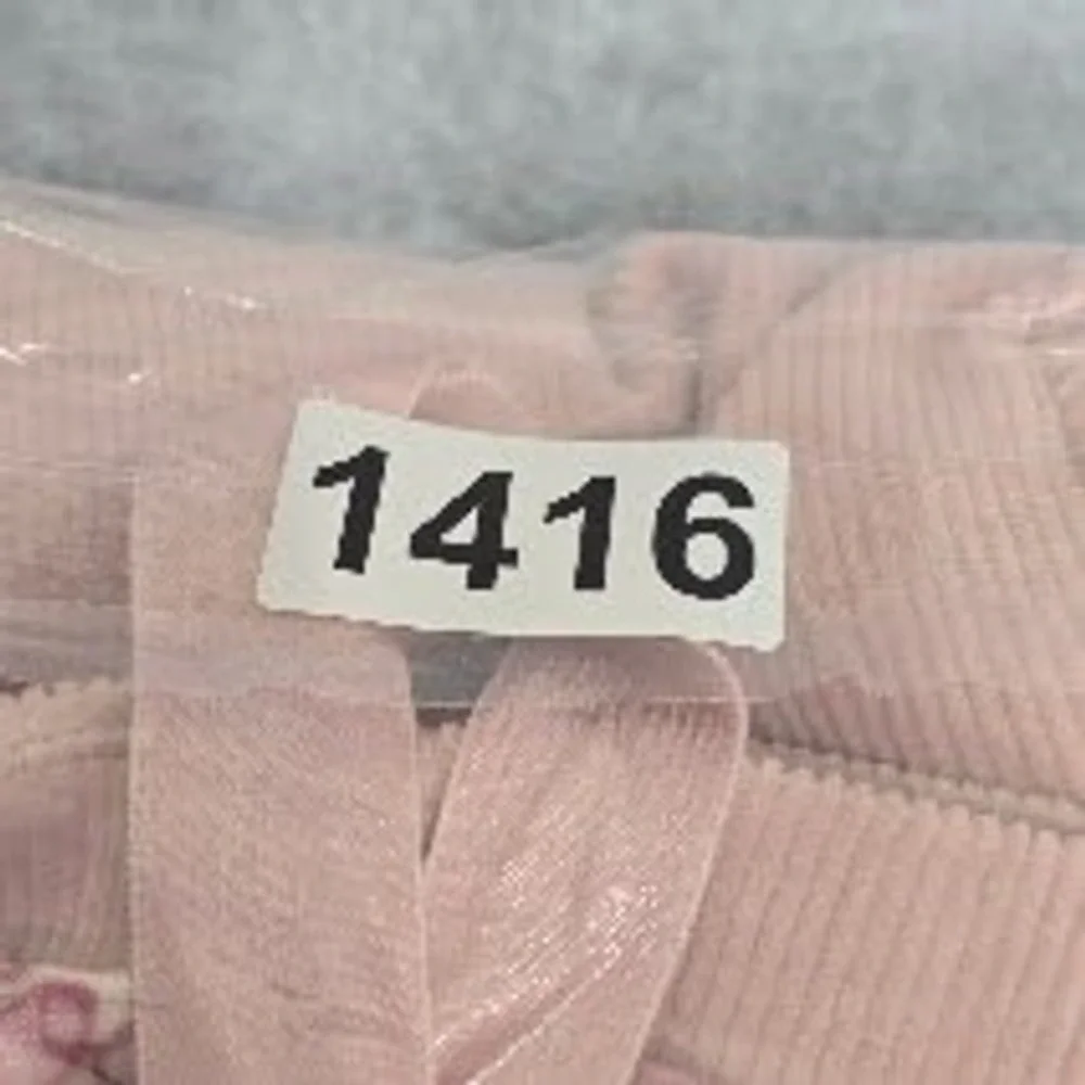 Vintage Y2K Corduroy Blazer Jacket S Pink Lace Up Embellished Barbie Feminine